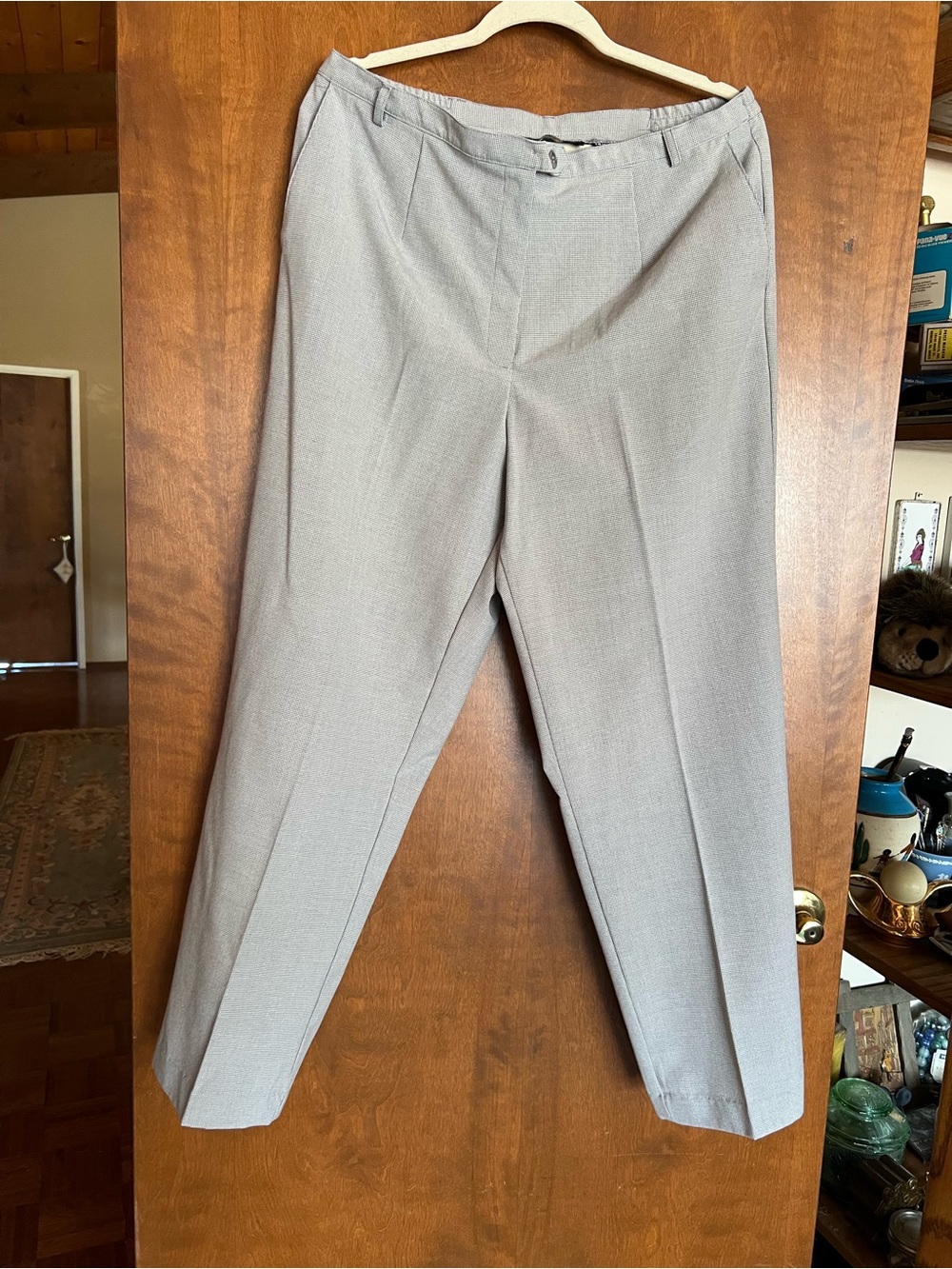Briggs New York Light Gray Women's Dress Trousers